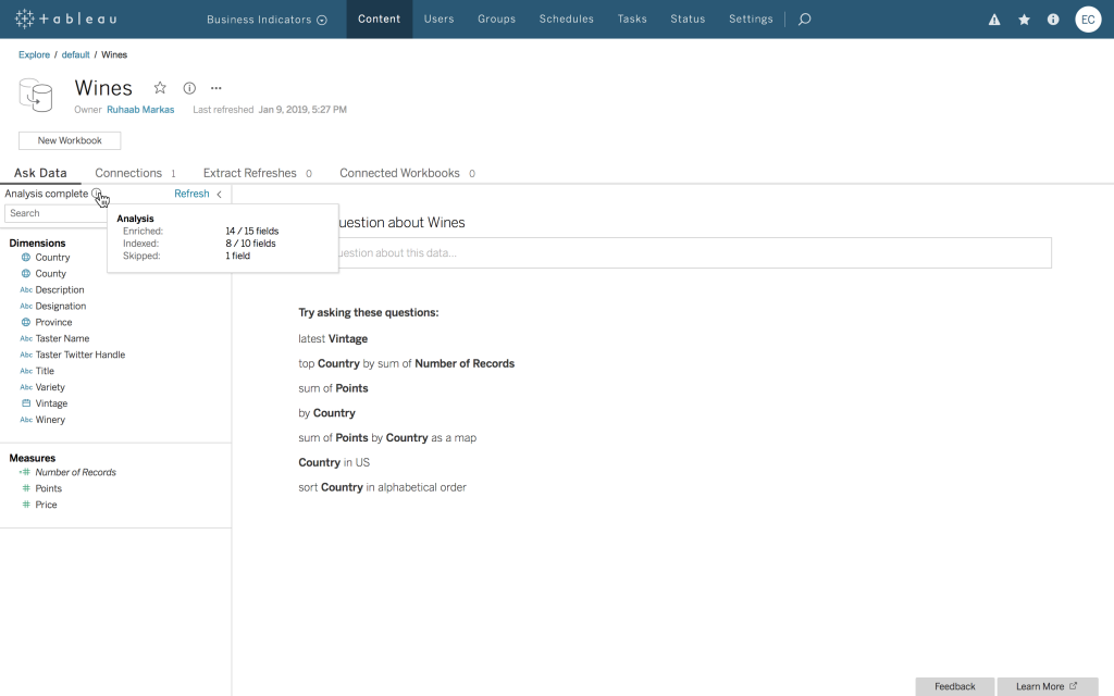 Tableau 2019.1发布全新数据问答功能，引领自助分析进入新阶段 资讯 第1张