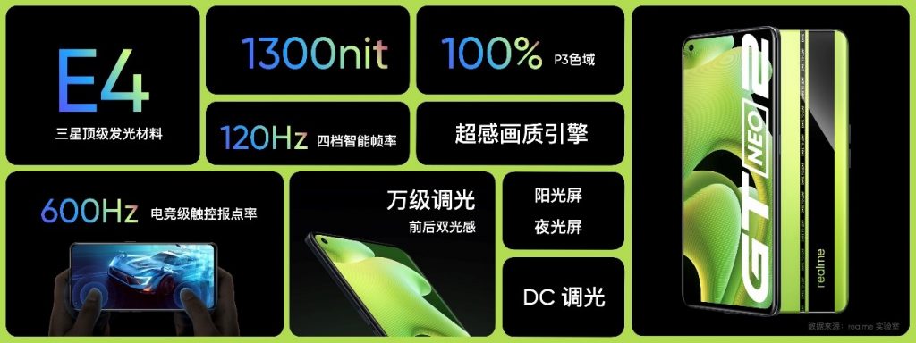 realme 真我GT Neo2发布：骁龙870+三星E4屏+65W 资讯 第6张