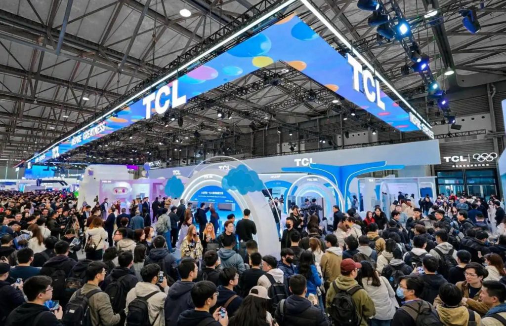 TCL实业AWE 2026焕新打造品牌活力乐园,“屏显+AI”让智慧生活触手可及 产业 第1张-数字商业时代